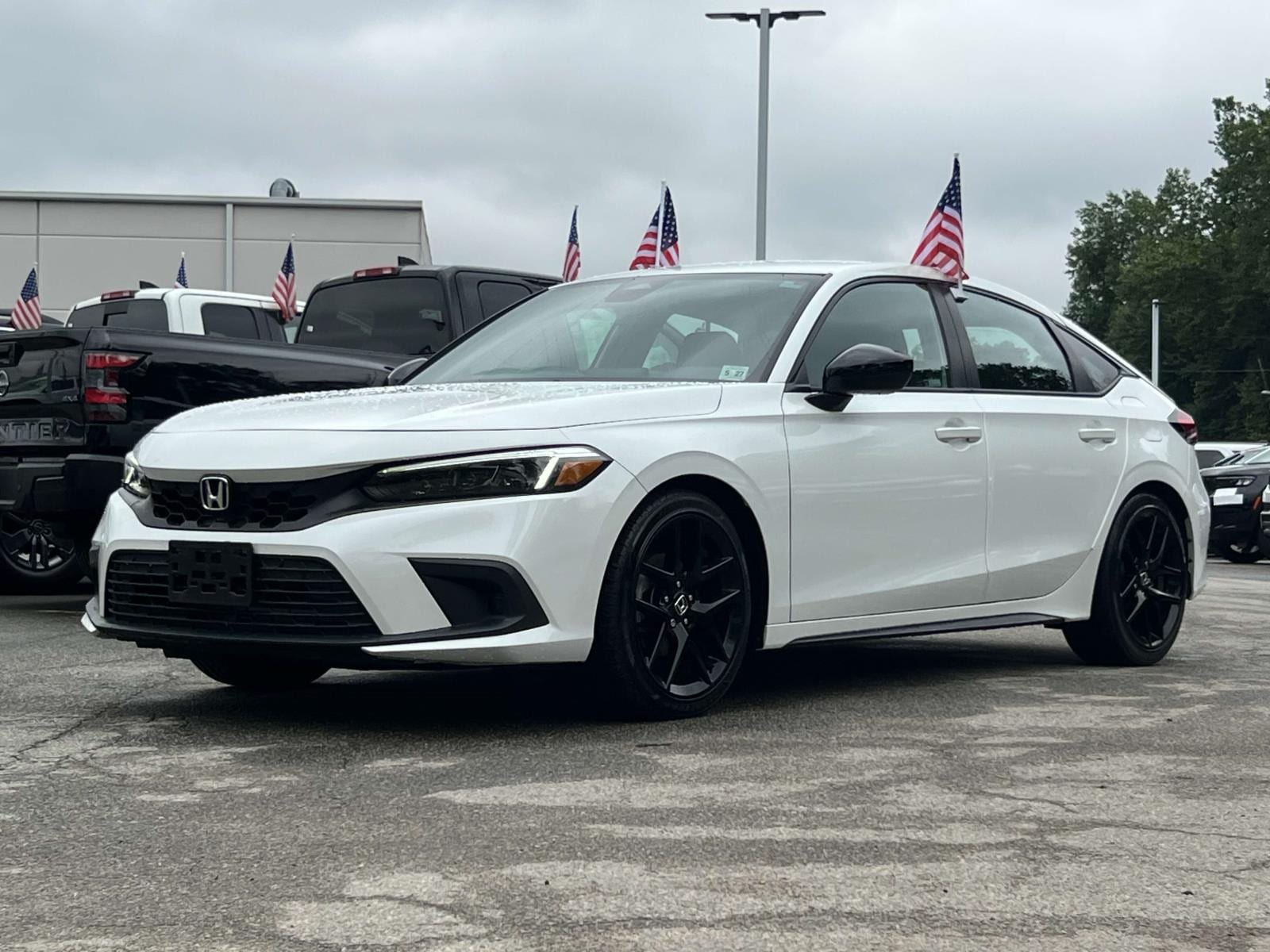 Used 2022 Honda Civic Hatchback Sport with VIN 19XFL2H83NE014402 for sale in Little Falls, NJ