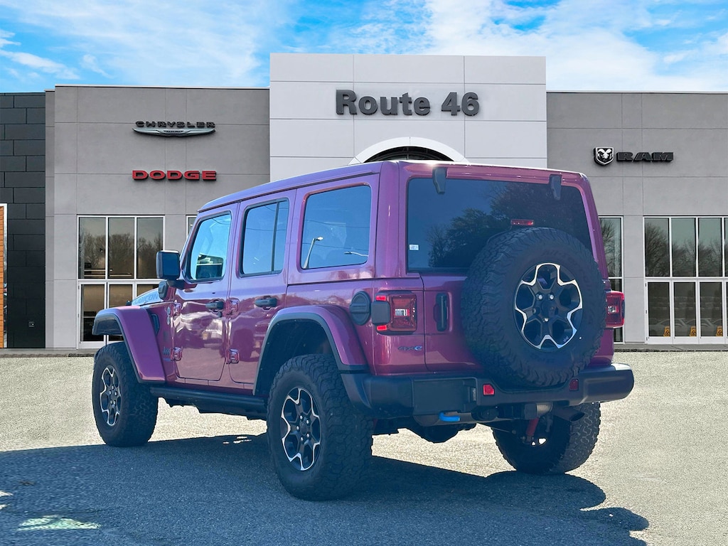 Used 2021 Jeep Wrangler 4xe Unlimited Rubicon 4x4 Sport Utility