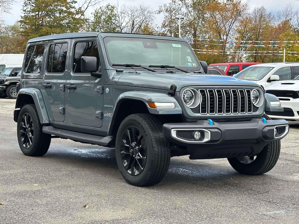 Used 2024 Jeep Wrangler 4xe Sahara 4x4 Sport Utility