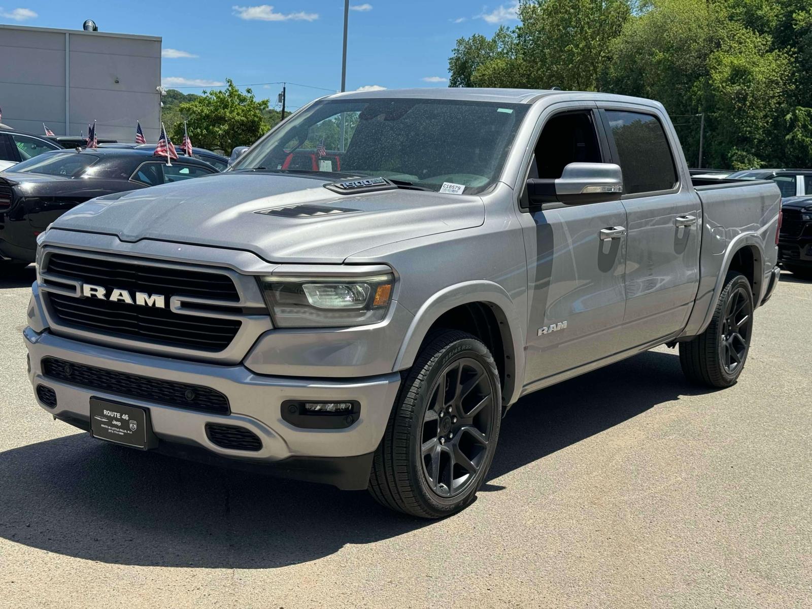 Used 2022 RAM Ram 1500 Pickup Laramie with VIN 1C6SRFJT8NN237931 for sale in Little Falls, NJ