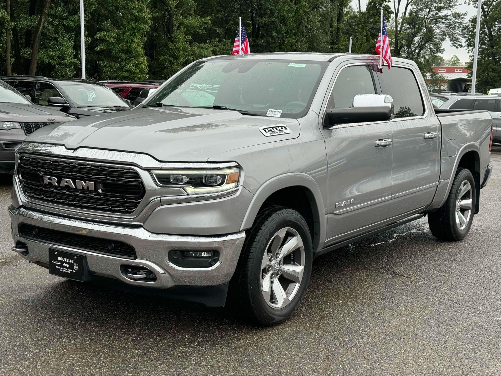 Used 2019 RAM Ram 1500 Pickup Limited with VIN 1C6SRFHT4KN723265 for sale in Little Falls, NJ