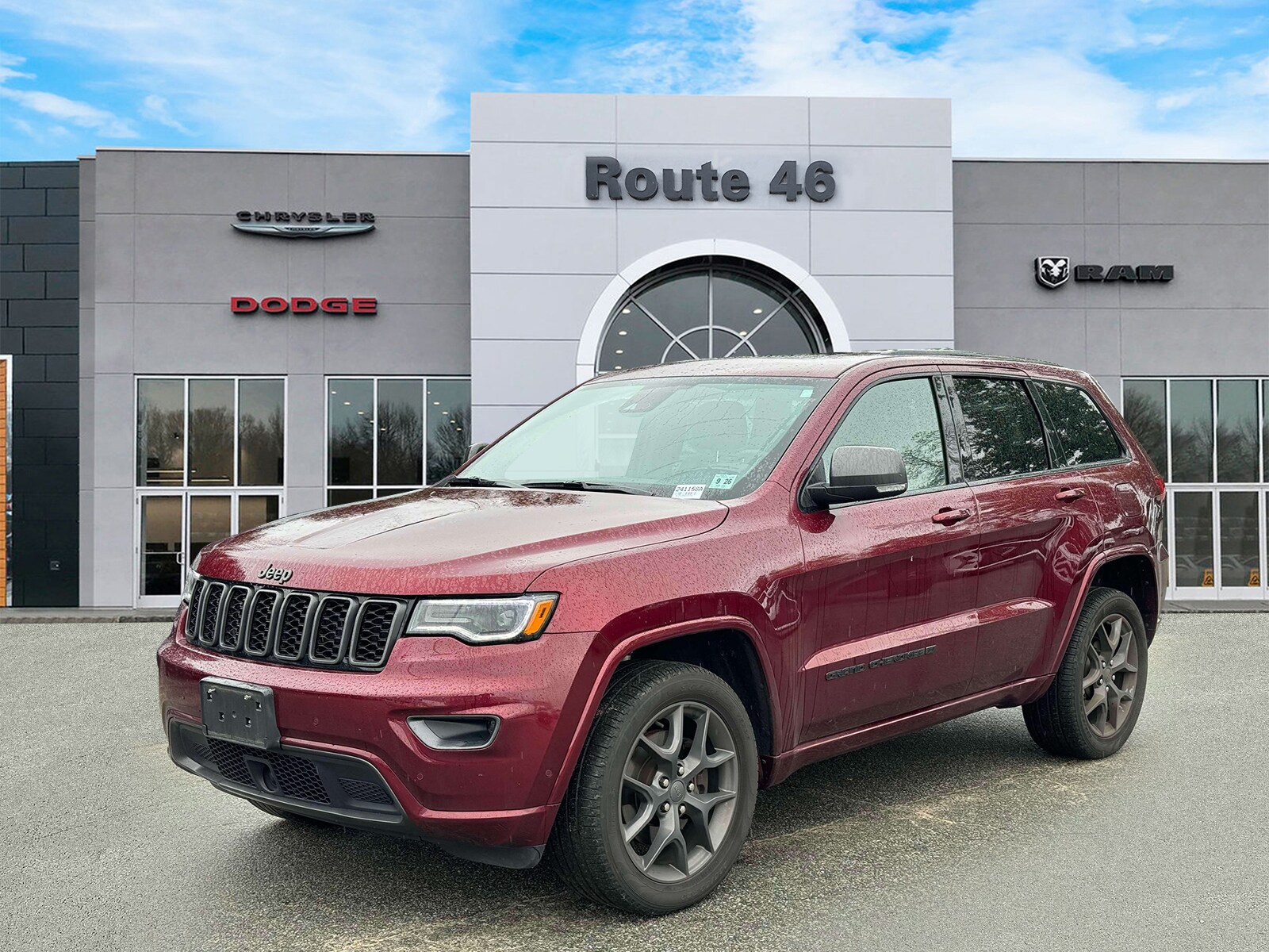 Used 2021 Jeep Grand Cherokee 80th Edition with VIN 1C4RJFBG4MC808938 for sale in Little Falls, NJ