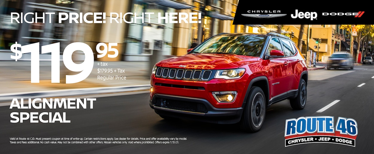 Route 46 Chrysler Dodge Jeep Ram Car Dealer in Little Falls, NJ