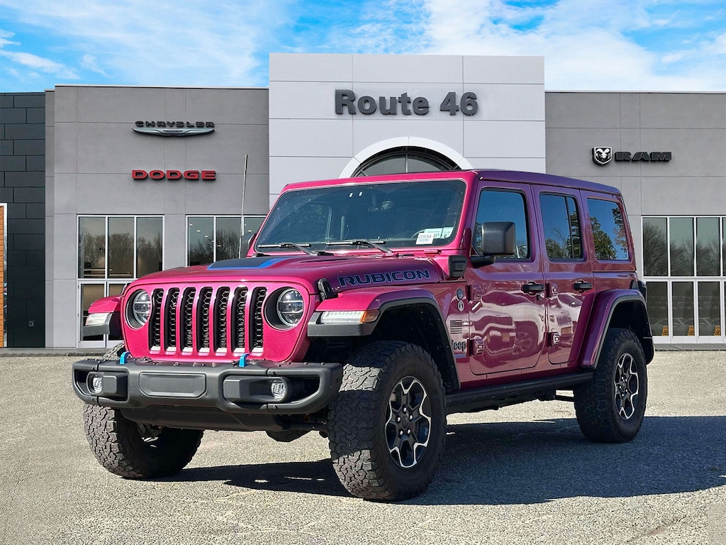 Used 2021 Jeep Wrangler 4xe Unlimited Rubicon 4x4 Sport Utility
