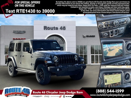 2022 Jeep Wrangler Unlimited Willys 4x4 Sport Utility
