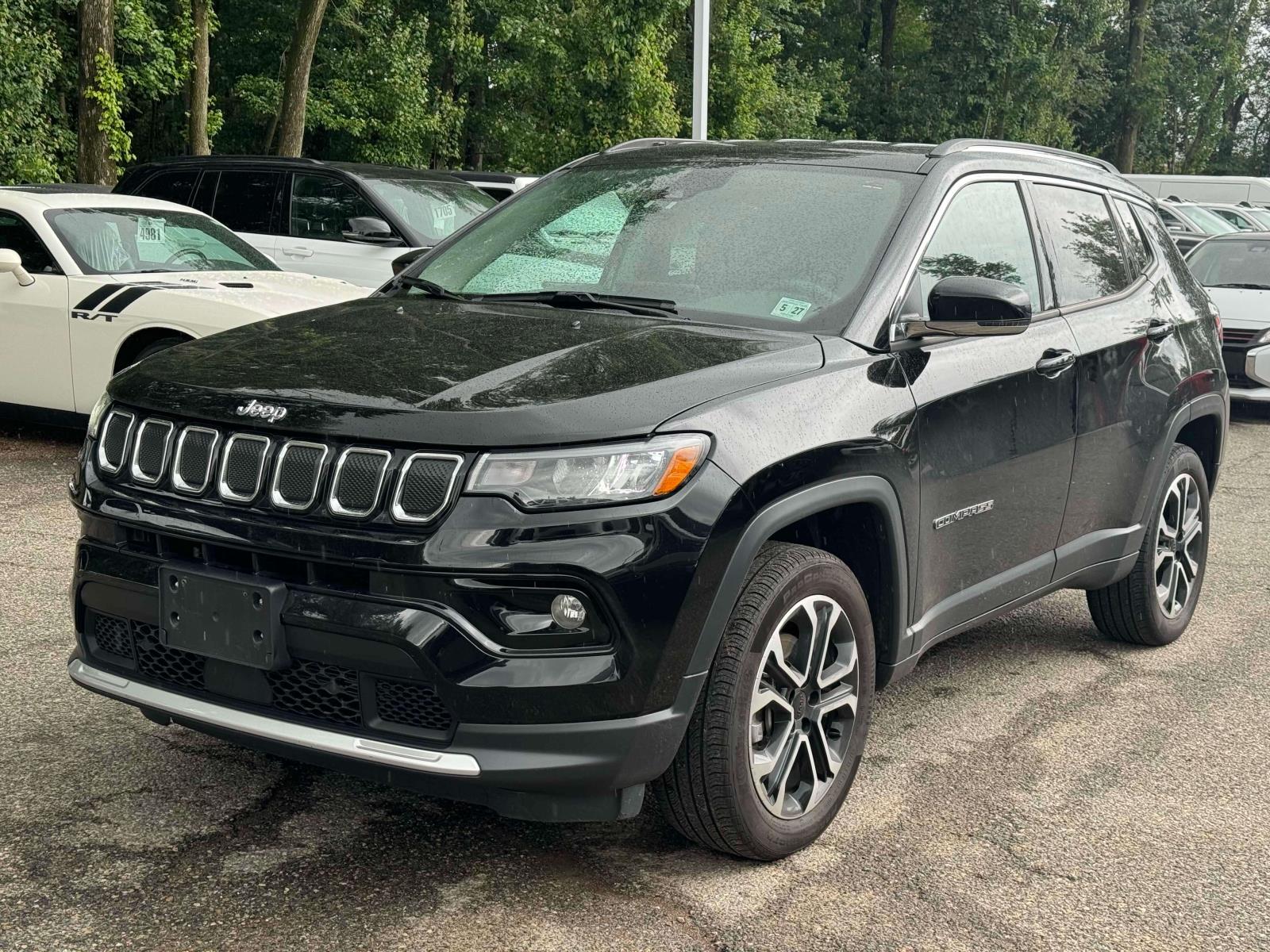Used 2022 Jeep Compass Limited with VIN 3C4NJDCB2NT153657 for sale in Little Falls, NJ