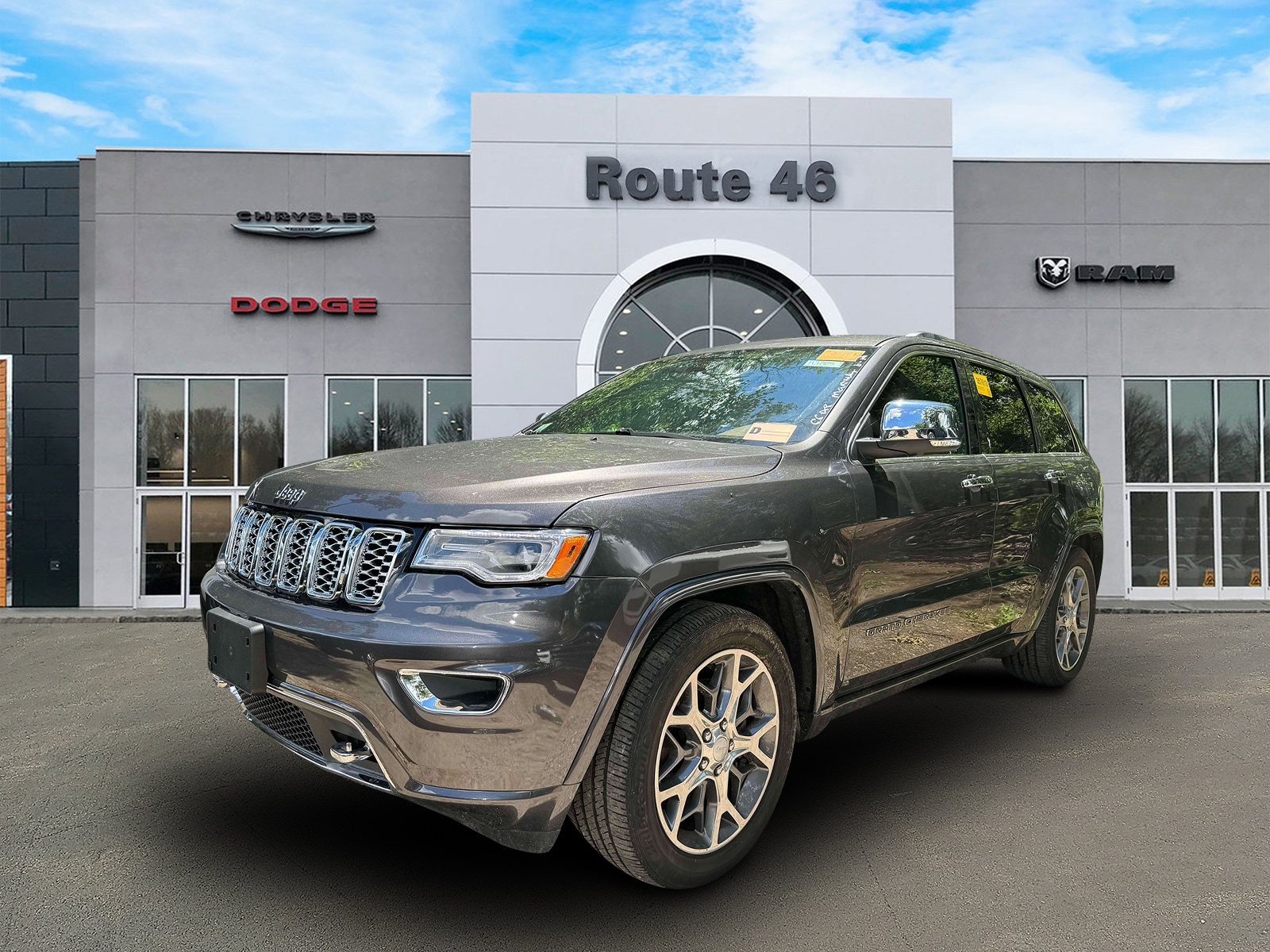 Used 2021 Jeep Grand Cherokee Overland with VIN 1C4RJFCG9MC567859 for sale in Little Falls, NJ