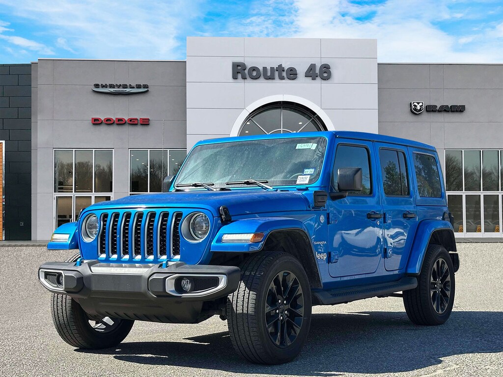 Used 2023 Jeep Wrangler 4xe Sahara 4x4 Sport Utility