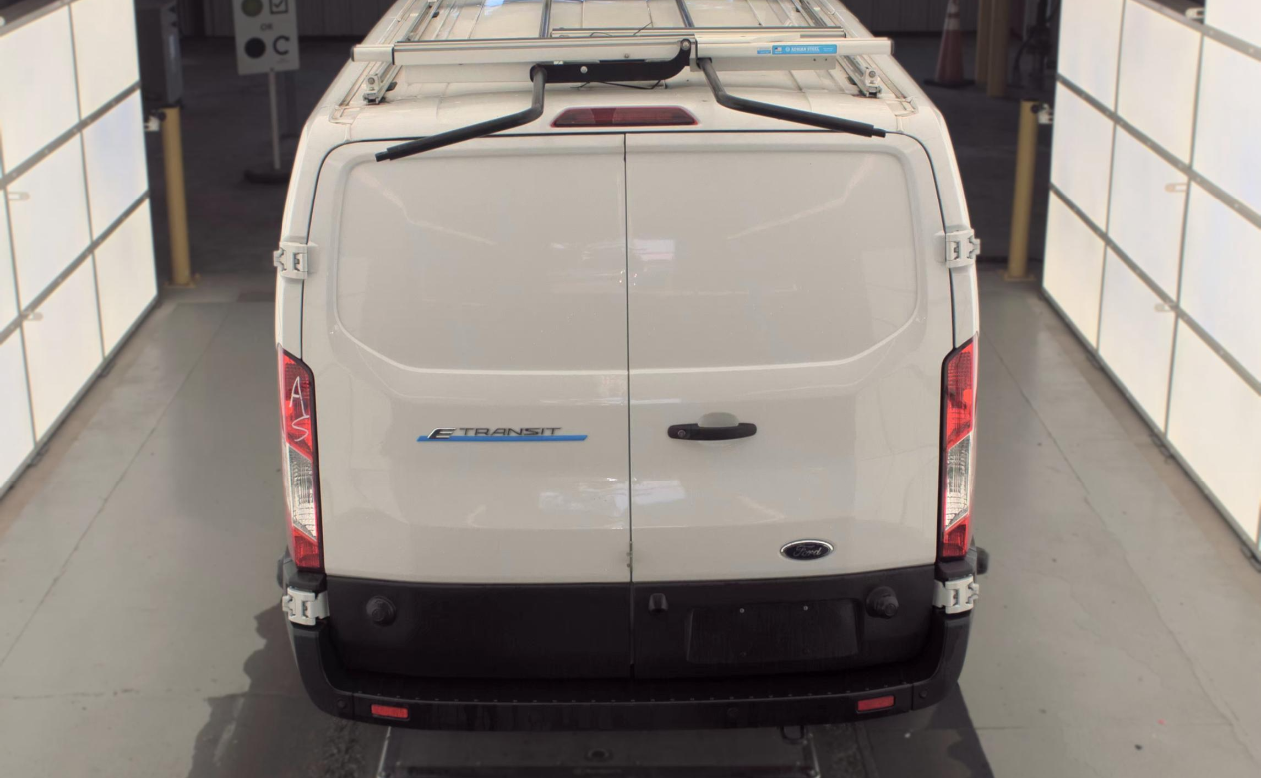Used 2024 Ford E-Transit Cargo Van T-350 130 Low Rf 9500 GVWR RWD Mini-van, Cargo