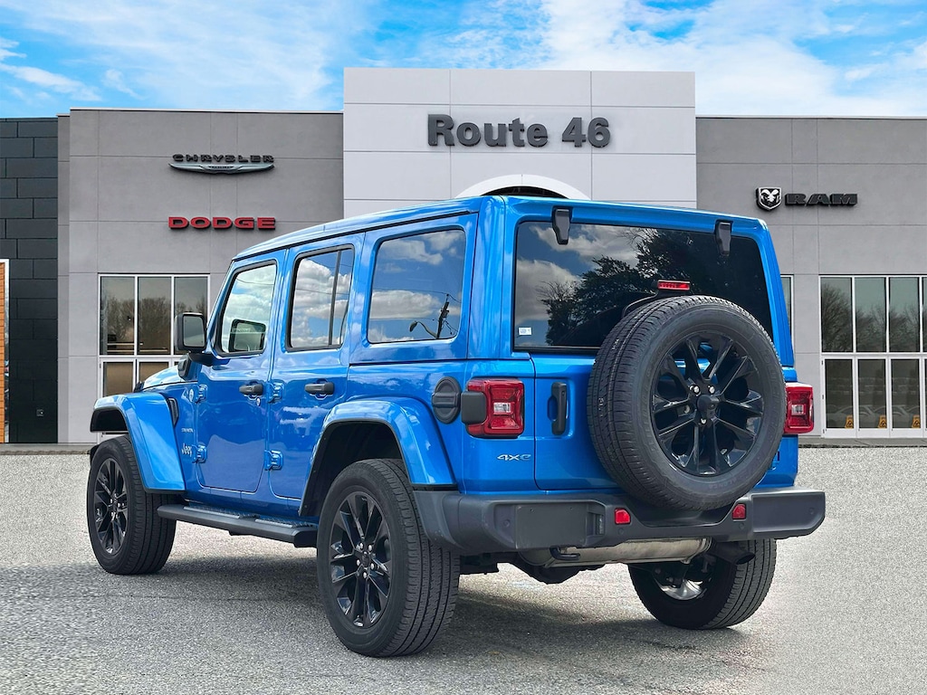 Used 2021 Jeep Wrangler 4xe Unlimited Sahara 4x4 Sport Utility