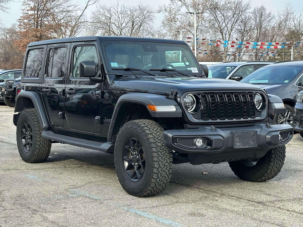 Used 2024 Jeep Wrangler Willys 4x4 Sport Utility