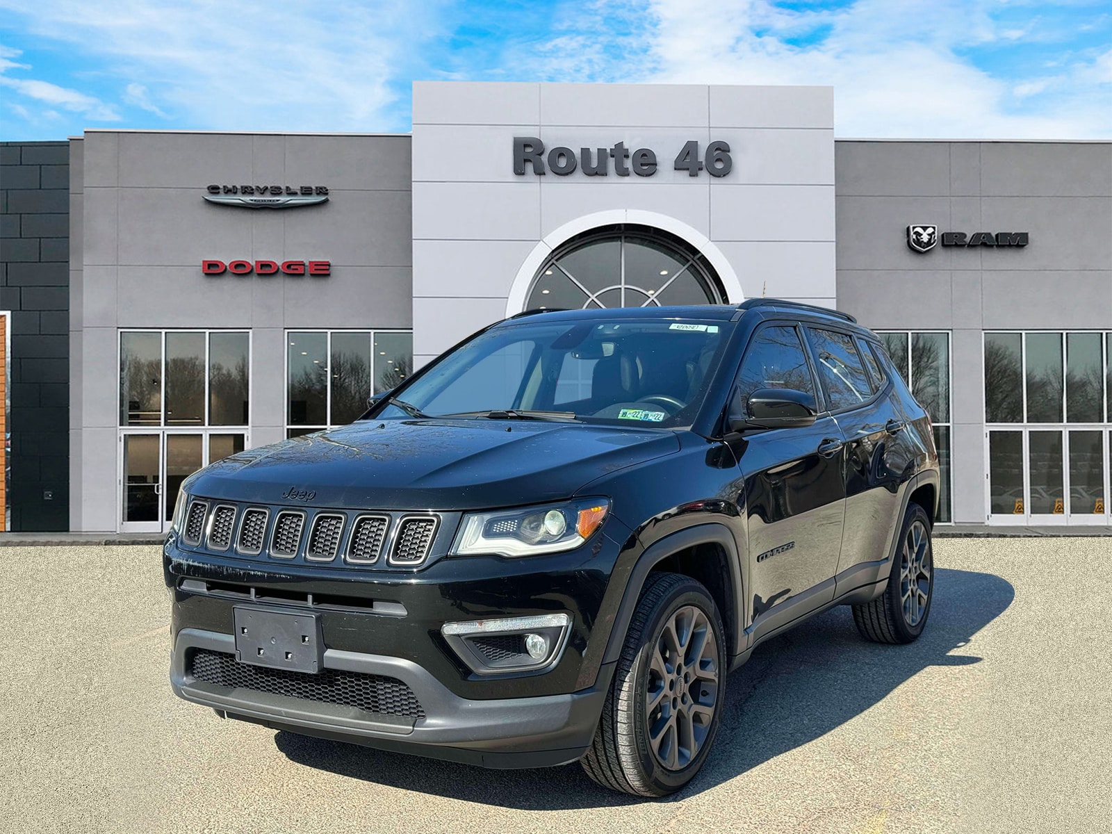 Used 2019 Jeep Compass High Altitude with VIN 3C4NJDCB1KT675420 for sale in Little Falls, NJ