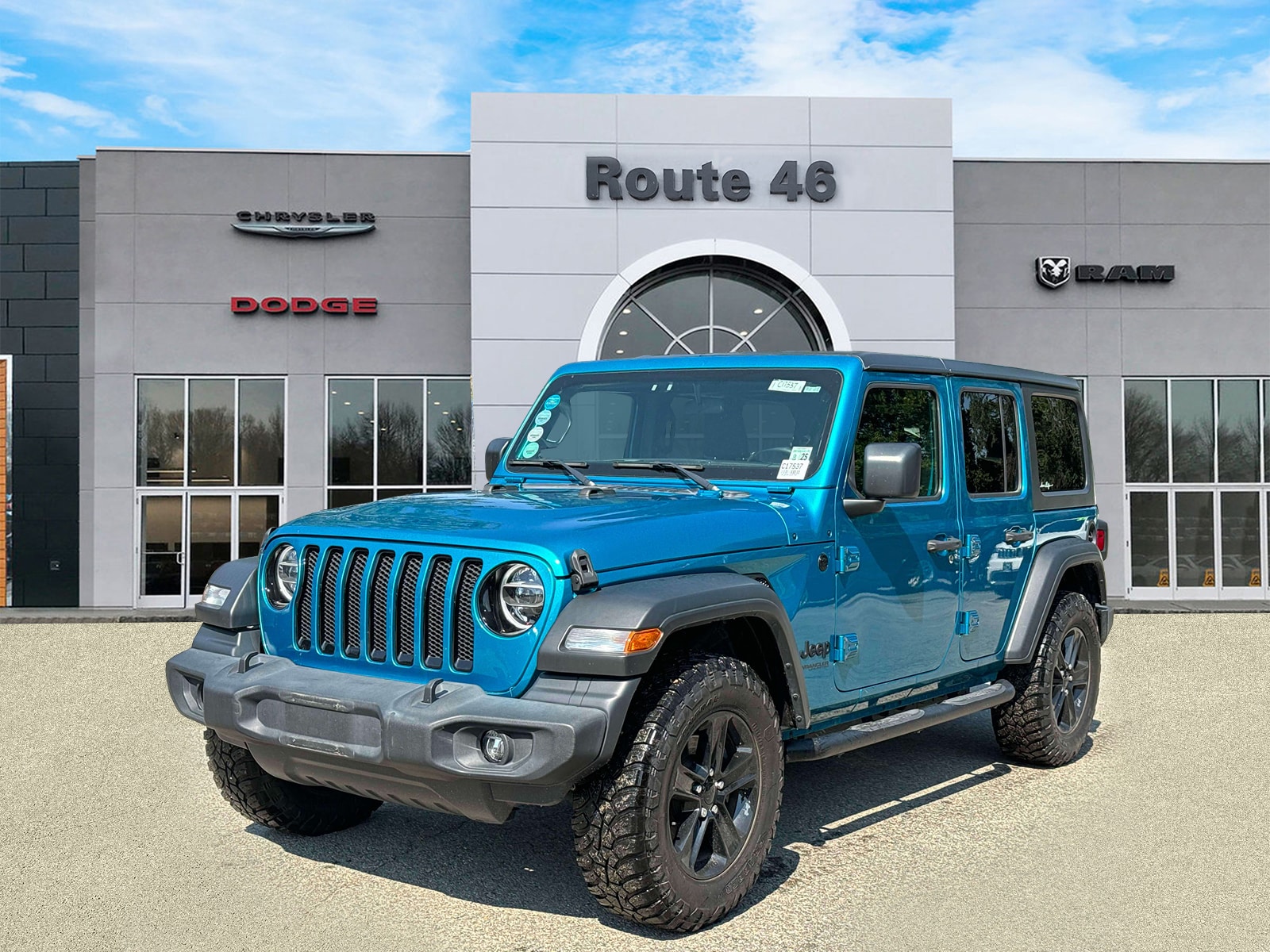 Used 2020 Jeep Wrangler Unlimited Altitude with VIN 1C4HJXDGXLW325756 for sale in Little Falls, NJ