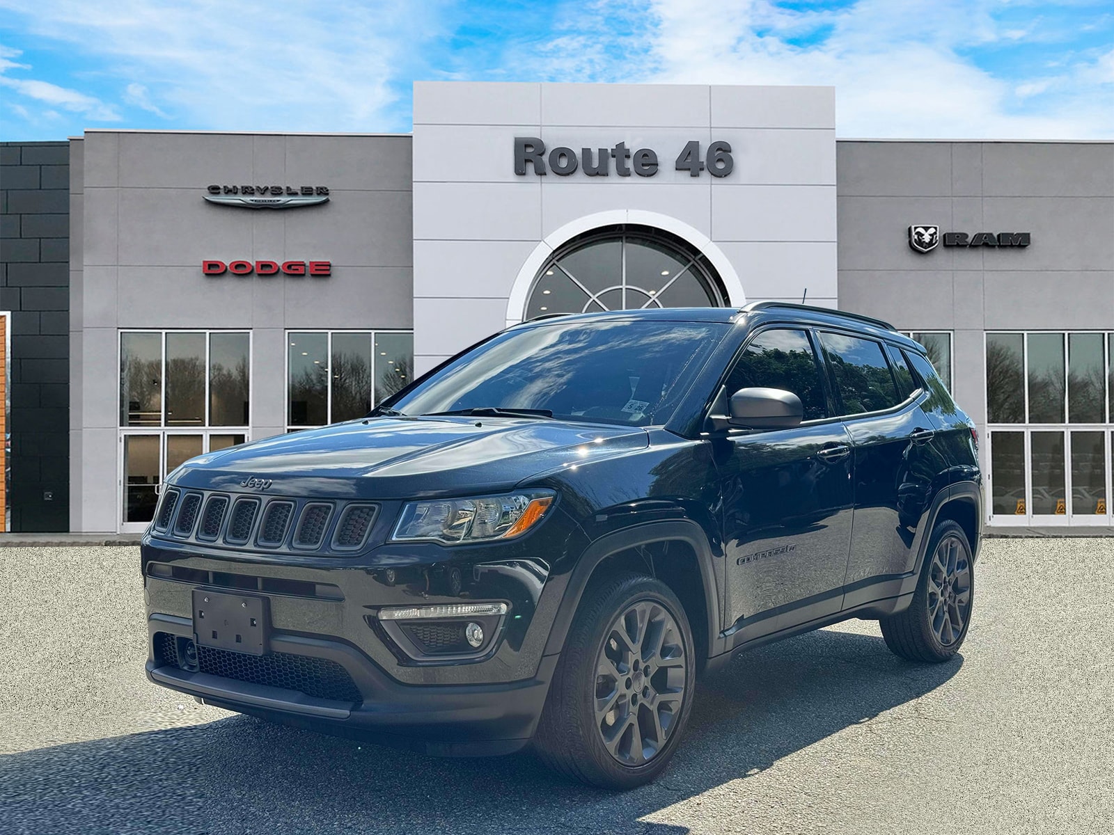 Used 2021 Jeep Compass 80th Spec. Edition with VIN 3C4NJDEB0MT570545 for sale in Little Falls, NJ