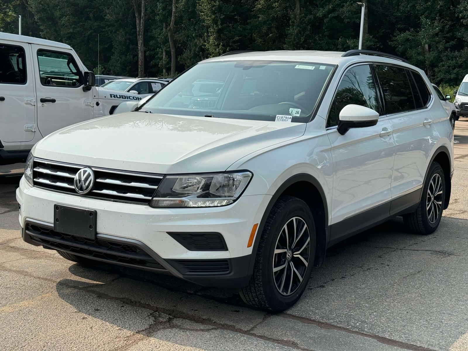 Used 2021 Volkswagen Tiguan SE with VIN 3VV2B7AX7MM020158 for sale in Little Falls, NJ