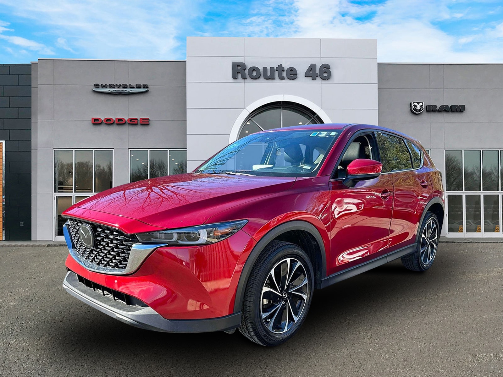 Used 2022 Mazda CX-5 S Premium Plus package with VIN JM3KFBEMXN0556748 for sale in Little Falls, NJ