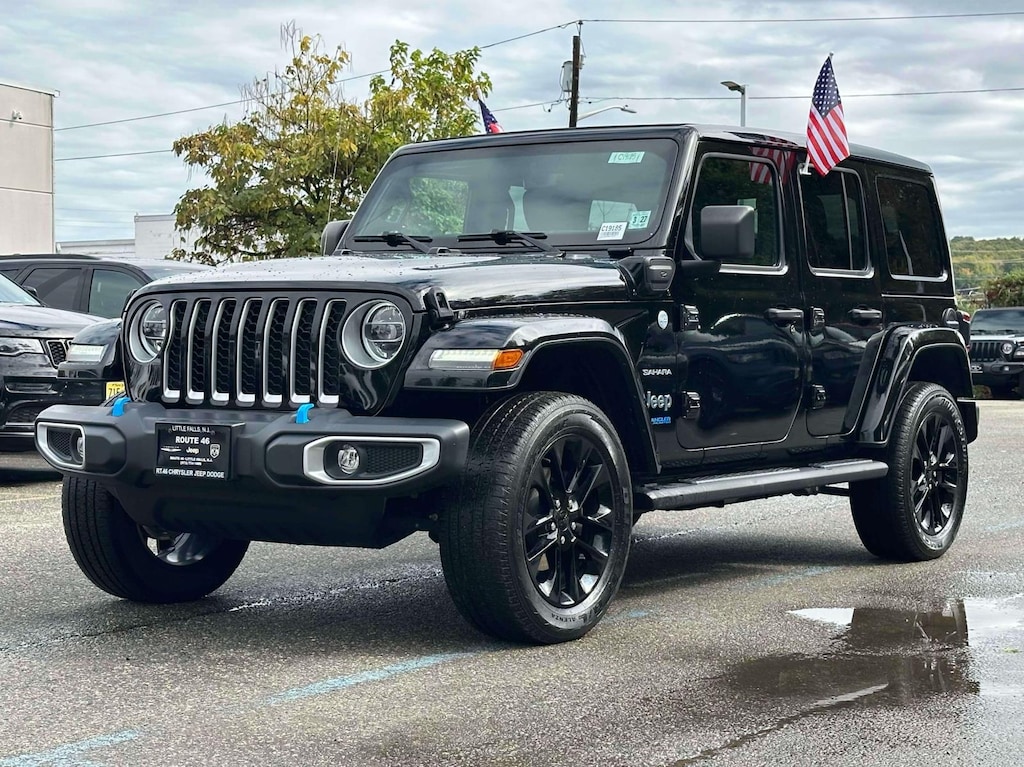 Used 2022 Jeep Wrangler 4xe Unlimited Sahara 4x4 Sport Utility
