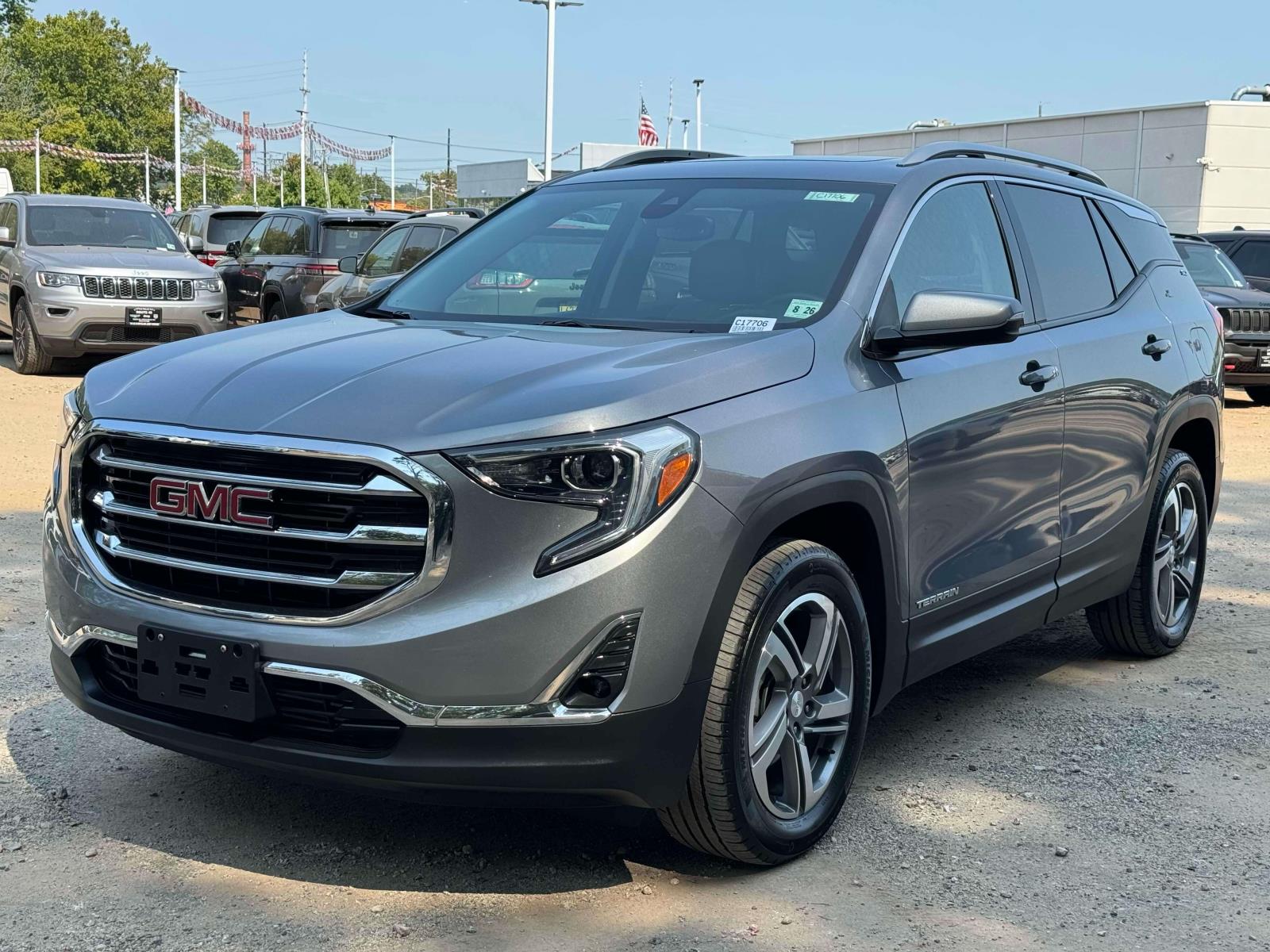 Used 2021 GMC Terrain SLT with VIN 3GKALVEV9ML394088 for sale in Little Falls, NJ