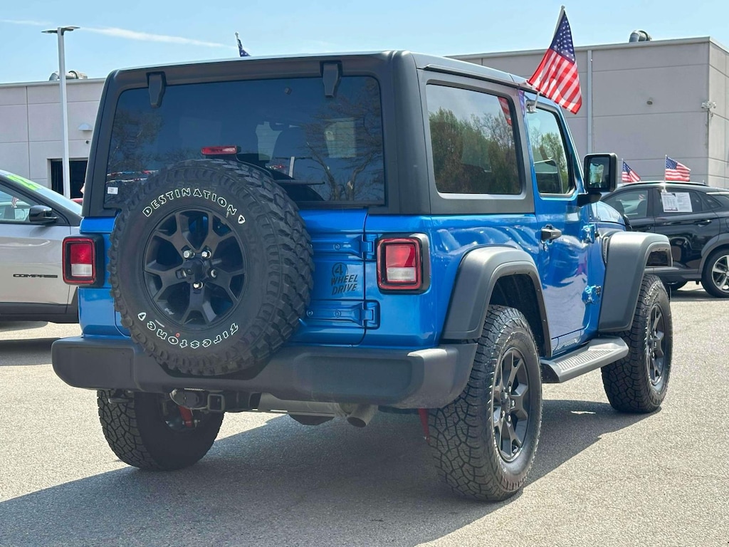 Used 2022 Jeep Wrangler Willys 4x4 Sport Utility