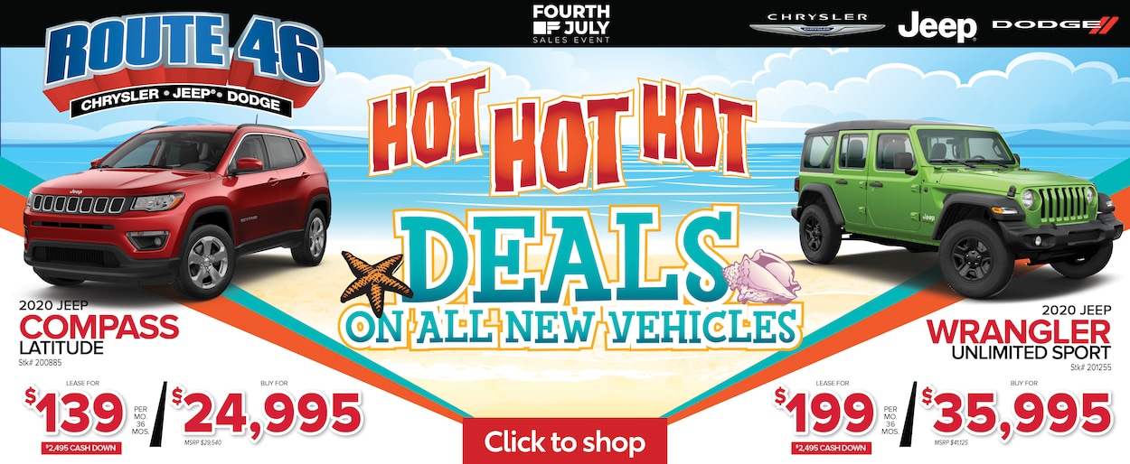 Route 46 Chrysler Dodge Jeep Ram Car Dealer in Little Falls, NJ