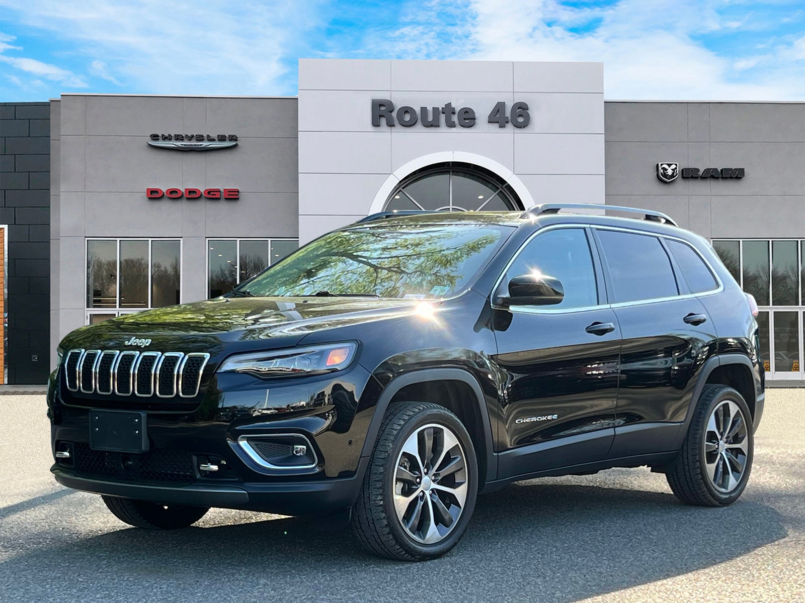 Used 2022 Jeep Cherokee Limited with VIN 1C4PJMDX1ND503515 for sale in Little Falls, NJ