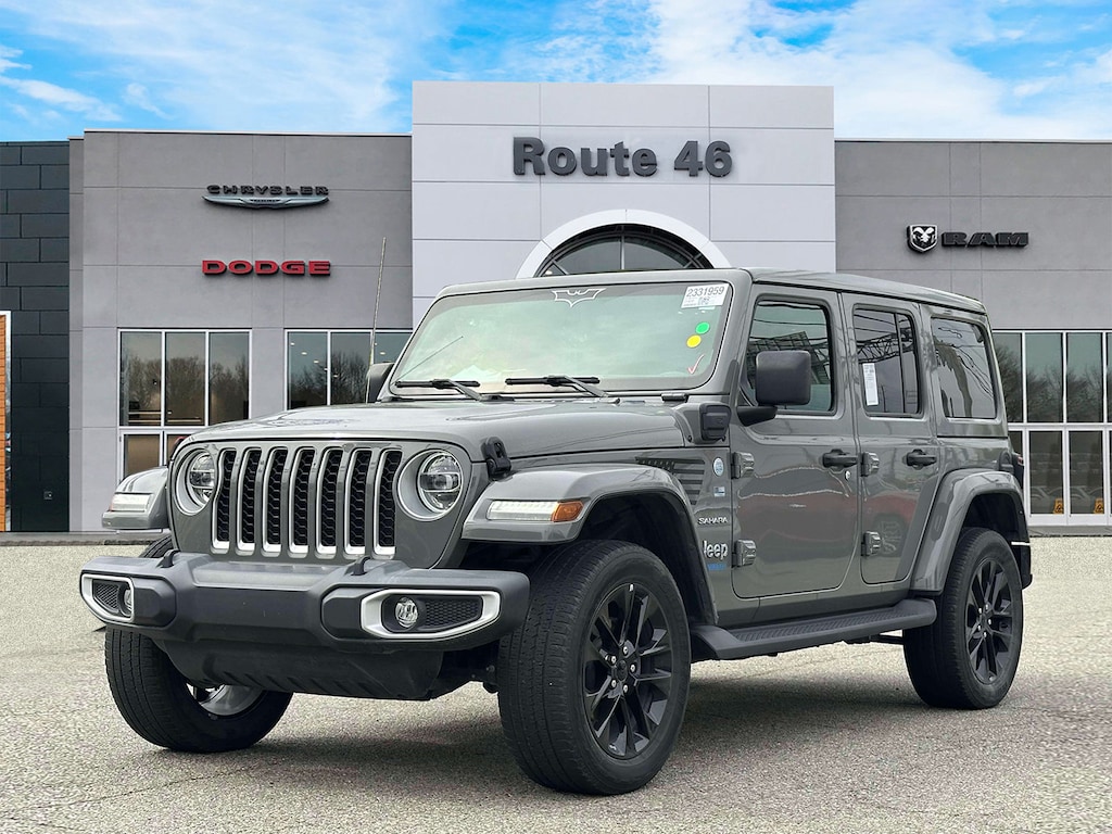 Used 2021 Jeep Wrangler 4xe Unlimited Sahara 4x4 Sport Utility