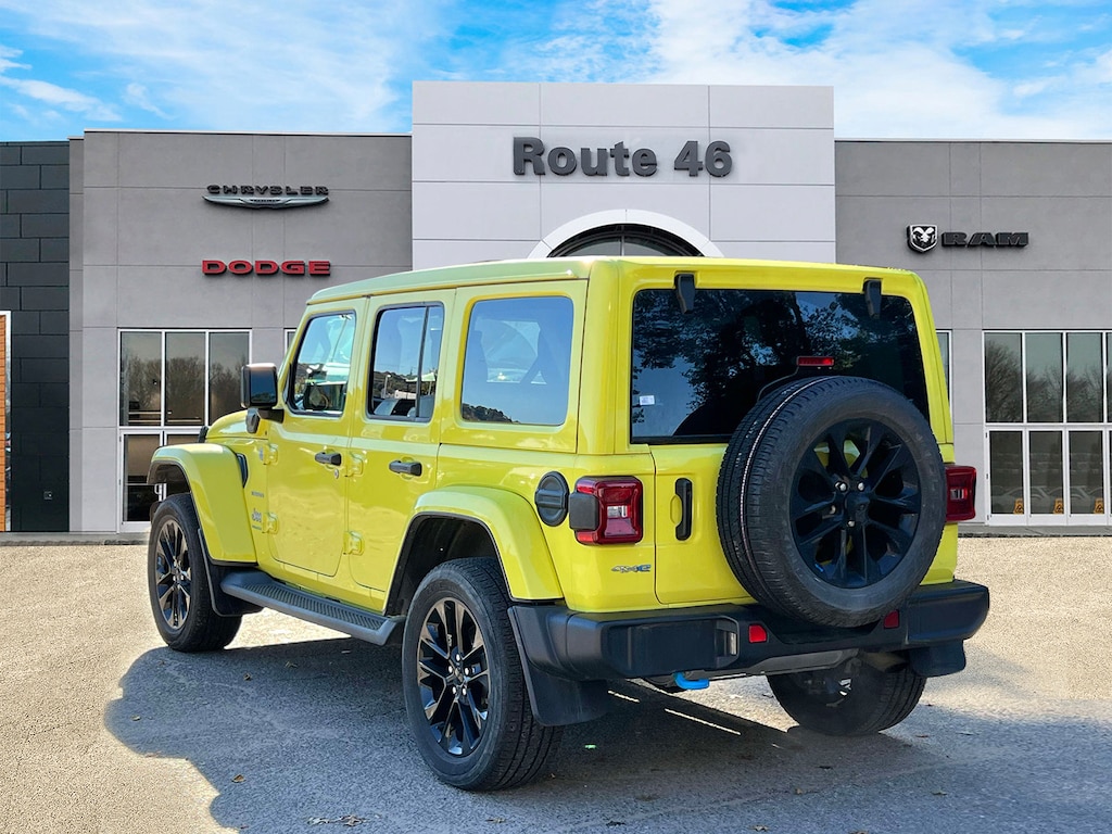 Used 2023 Jeep Wrangler 4xe Sahara 4x4 Sport Utility