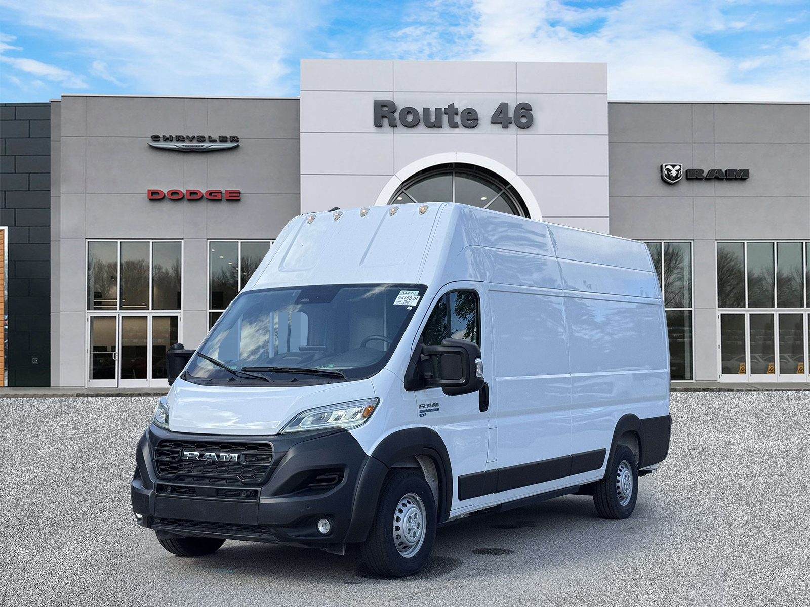 Used 2024 RAM ProMaster EV Delivery Van Base with VIN 3C6MRWAZ1RE109554 for sale in Little Falls, NJ