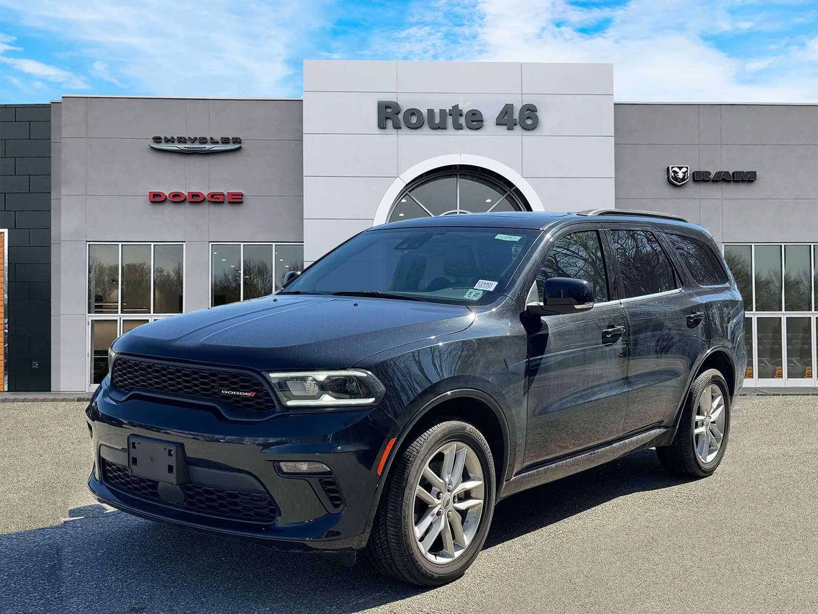Used 2022 Dodge Durango GT Plus with VIN 1C4RDJDG8NC107554 for sale in Little Falls, NJ