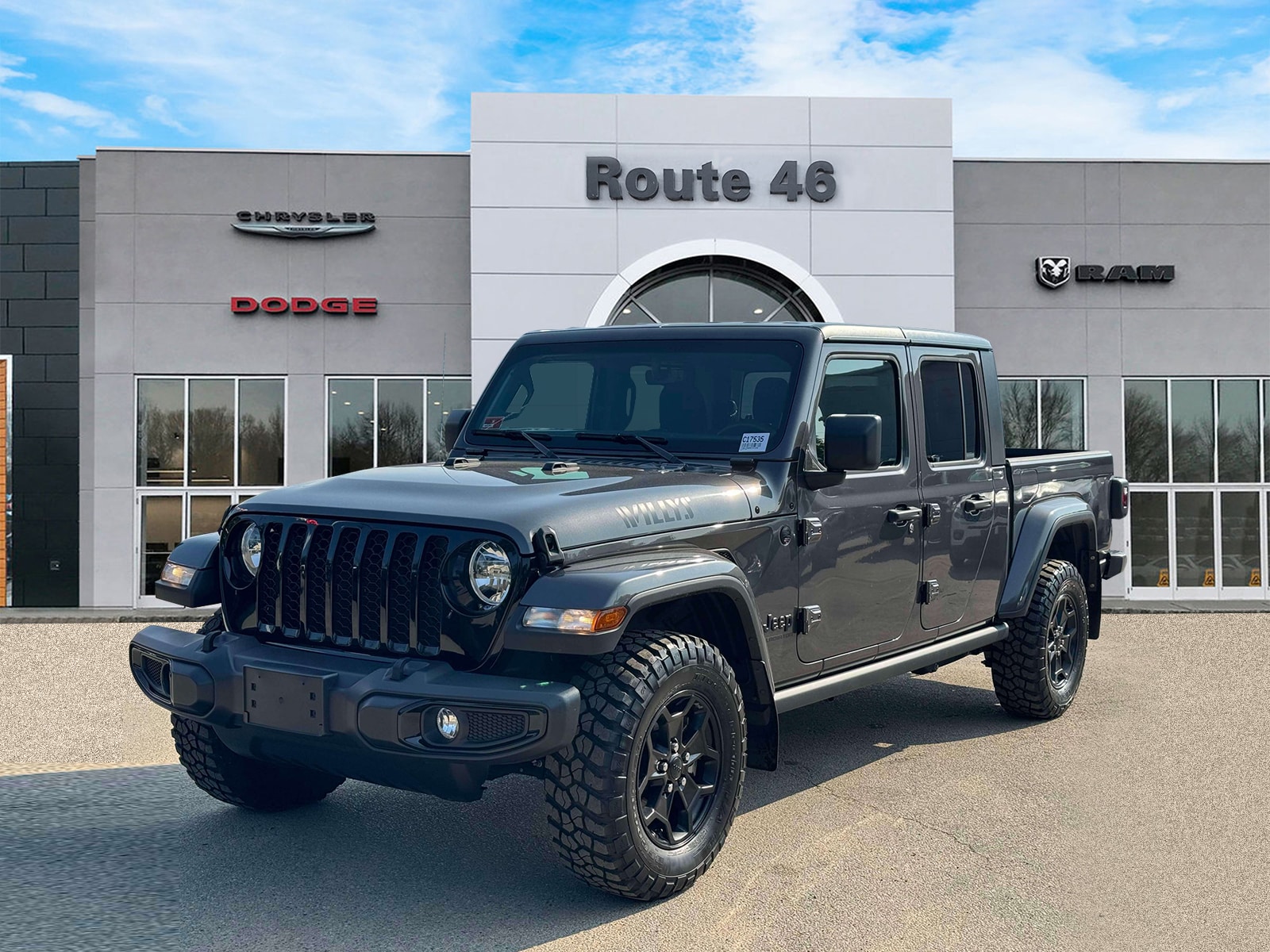 Used 2021 Jeep Gladiator WILLYS with VIN 1C6HJTAG9ML543369 for sale in Little Falls, NJ