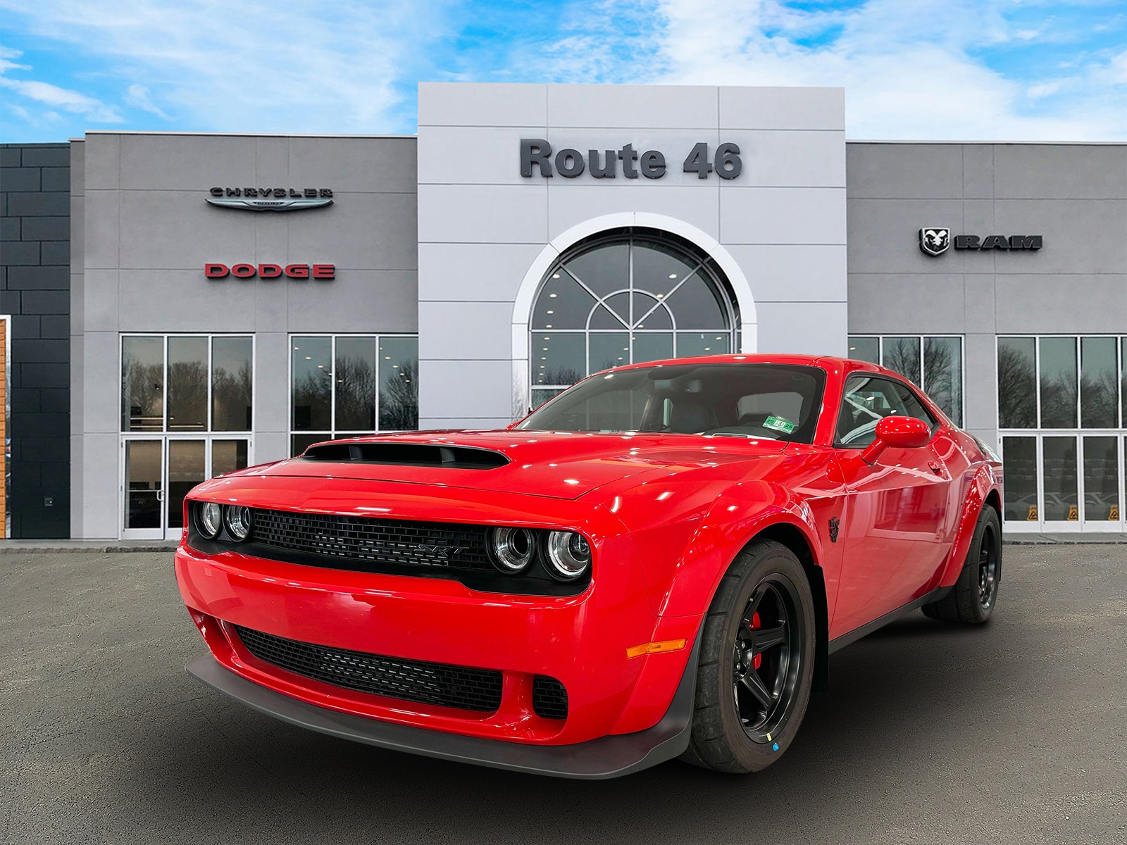 Used 2018 Dodge Challenger SRT with VIN 2C3CDZH9XJH101346 for sale in Little Falls, NJ