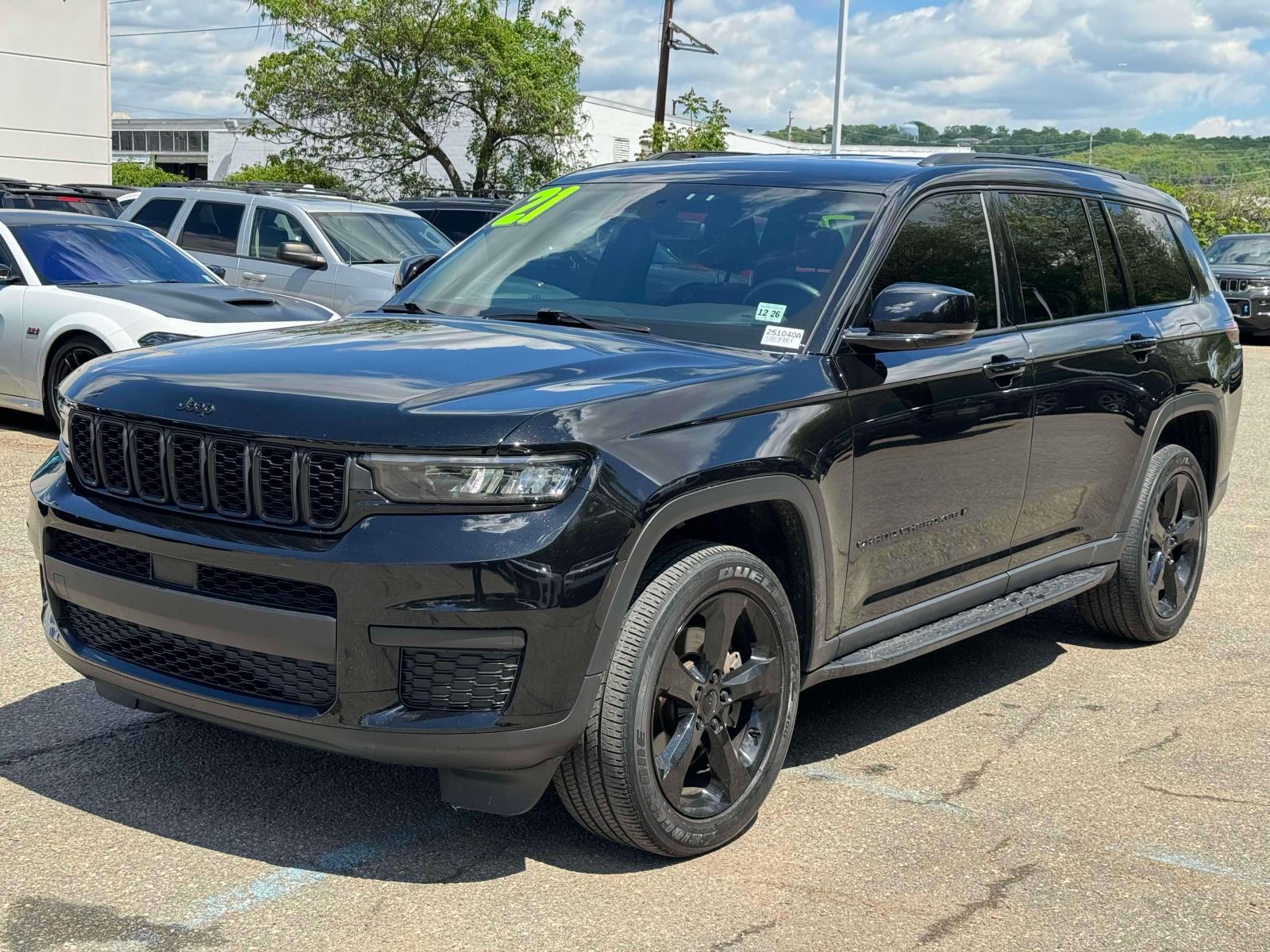 Used 2021 Jeep Grand Cherokee L Altitude with VIN 1C4RJKAG7M8169015 for sale in Little Falls, NJ