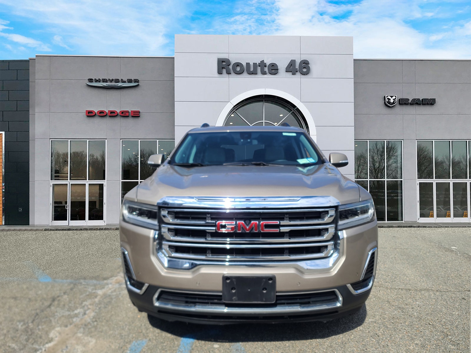 Used 2022 GMC Acadia SLE with VIN 1GKKNRL41NZ172834 for sale in Little Falls, NJ