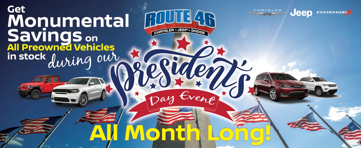 Route 46 Chrysler Dodge Jeep Ram Car Dealer in Little Falls, NJ