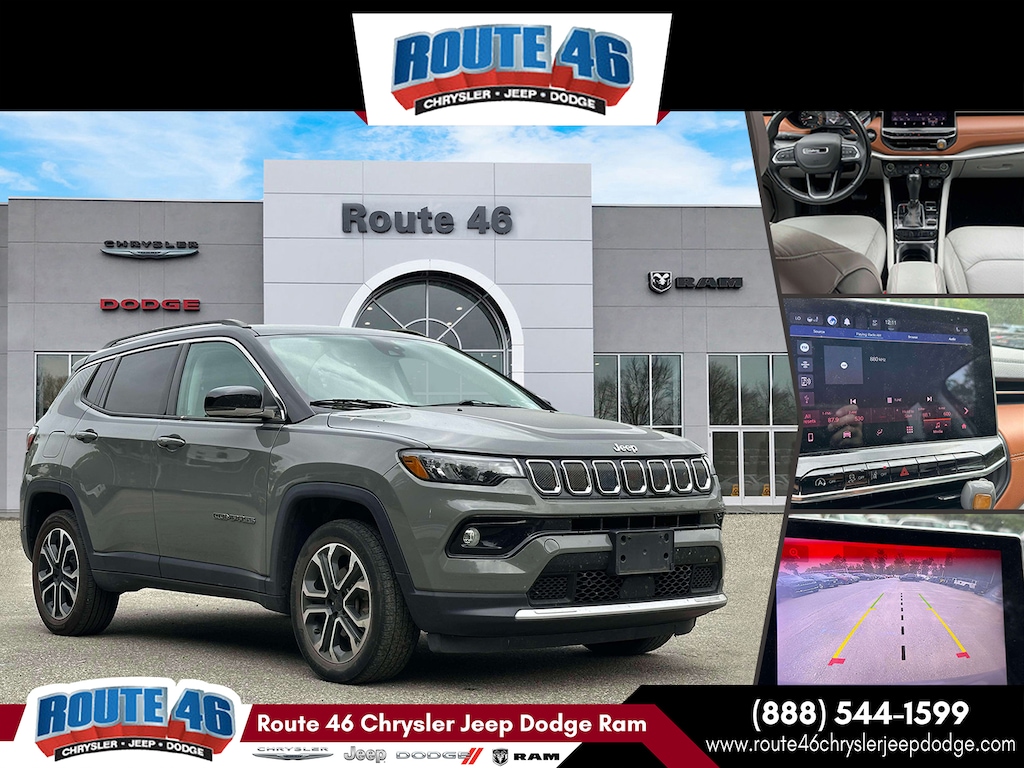 Used 2022 Jeep Compass Limited 4x4 Sport Utility