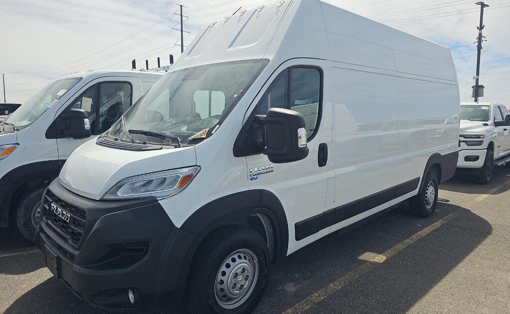 Used 2024 Ram ProMaster Delivery Van BEV 3500 Super High Roof 159 WB Full-size Cargo Van
