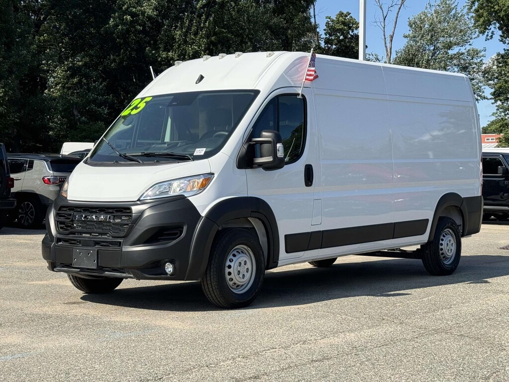 Used 2025 Ram ProMaster Cargo Van Tradesman 2500 High Roof 159 WB w/Pass Seat Full-size Cargo Van