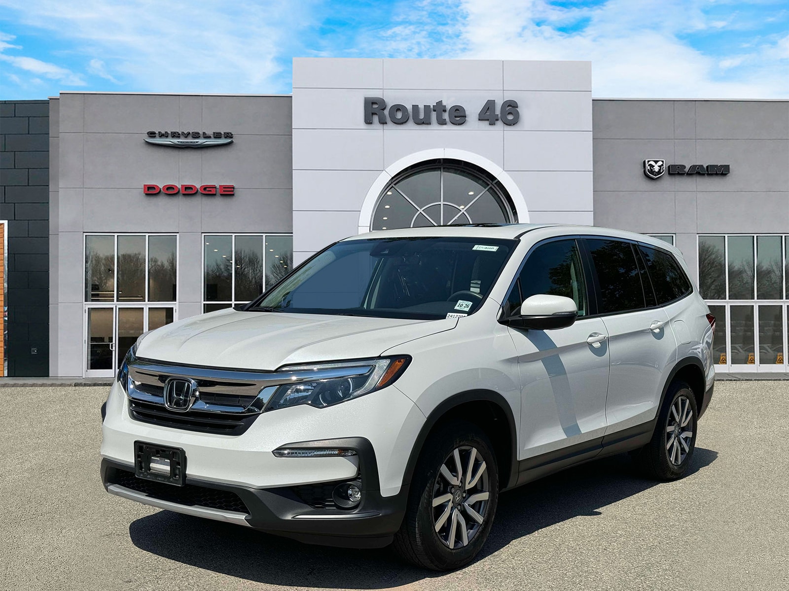 Used 2022 Honda Pilot EX-L with VIN 5FNYF6H52NB012762 for sale in Little Falls, NJ