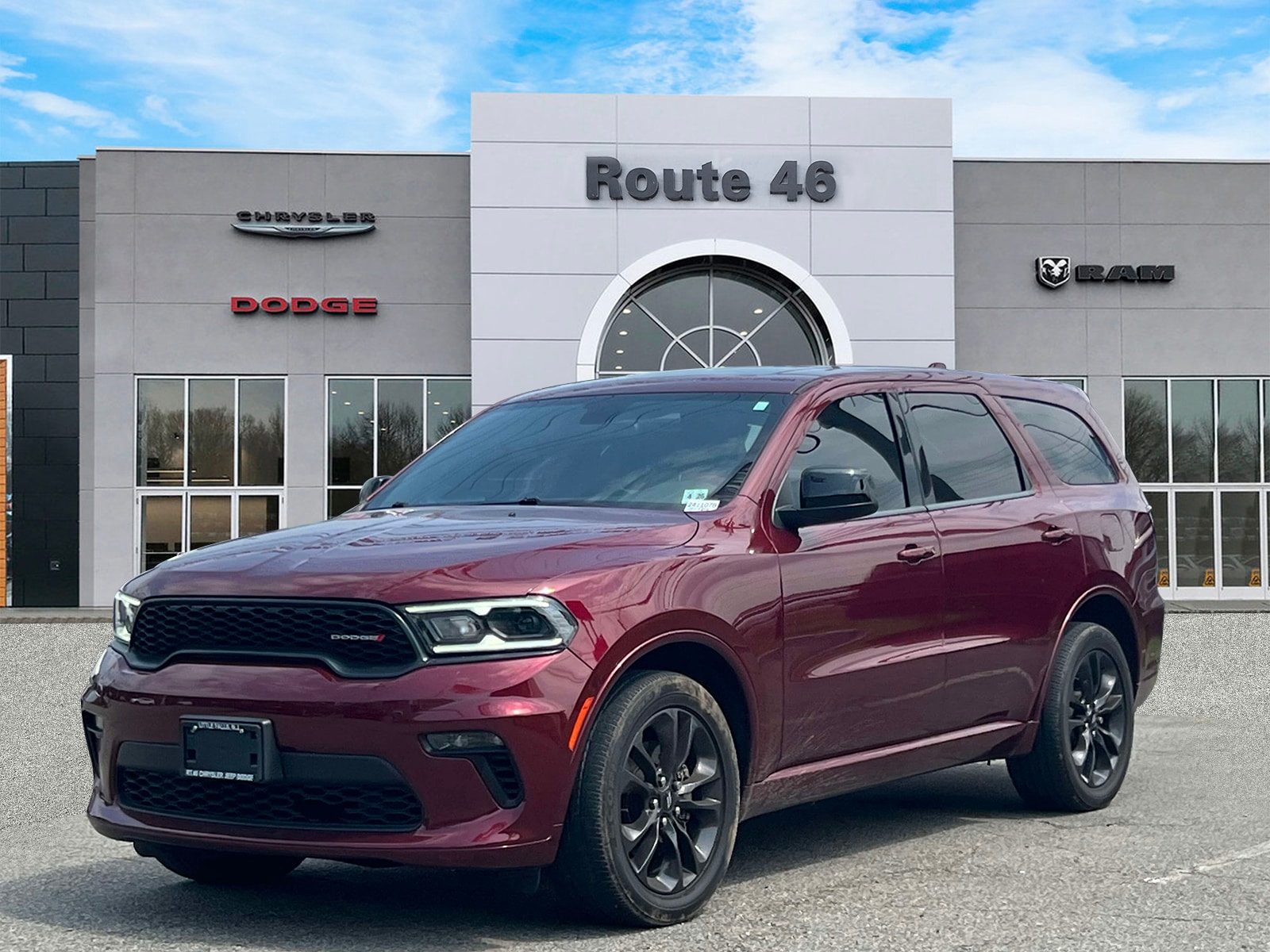 Used 2021 Dodge Durango GT with VIN 1C4RDJDGXMC558533 for sale in Little Falls, NJ