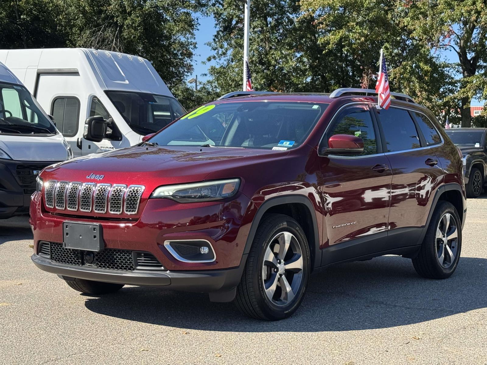 Used 2019 Jeep Cherokee Limited with VIN 1C4PJMDX5KD102190 for sale in Little Falls, NJ