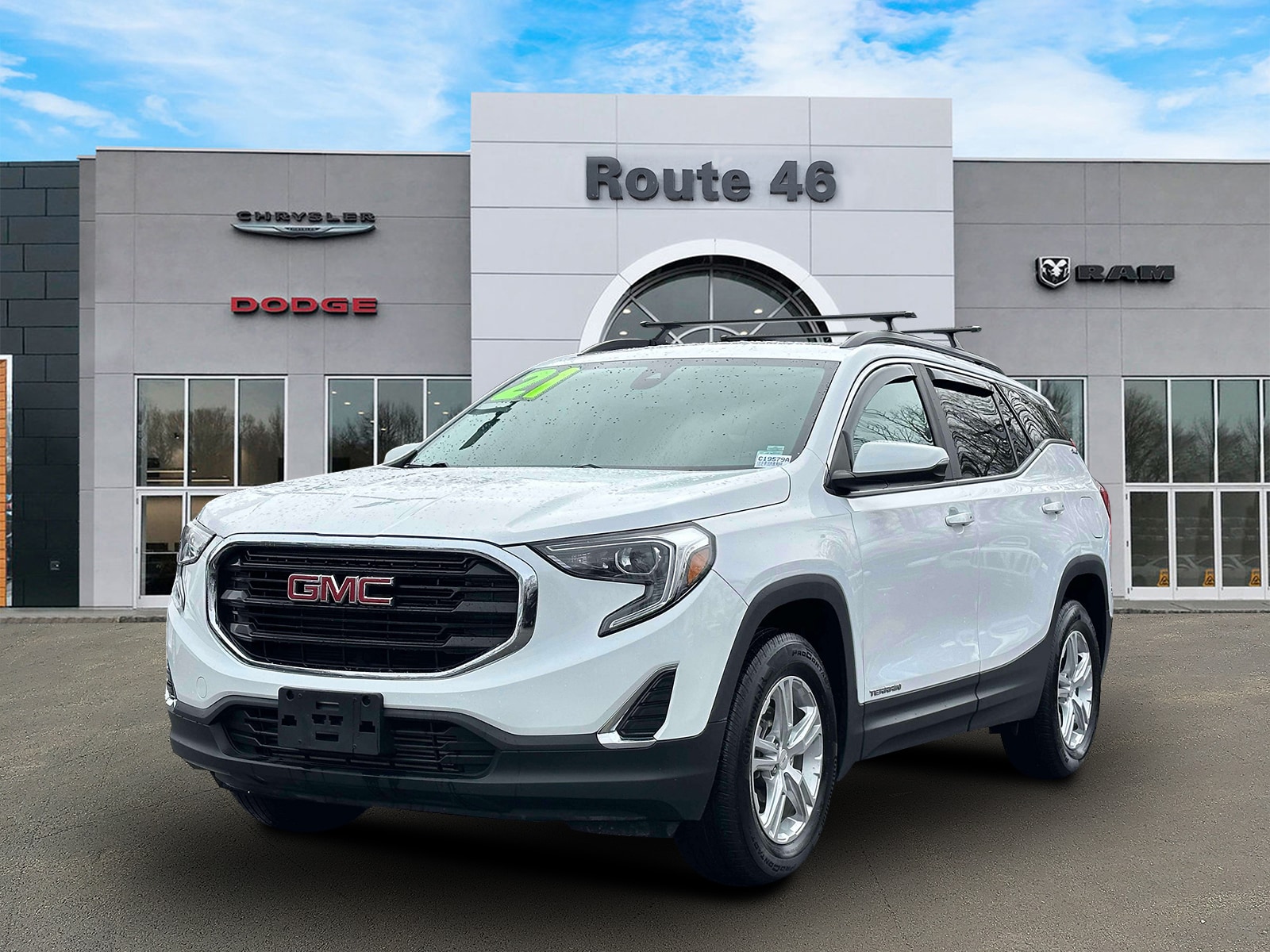 Used 2021 GMC Terrain SLE with VIN 3GKALTEV2ML389156 for sale in Little Falls, NJ