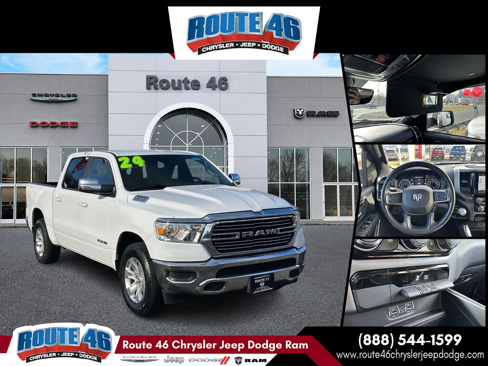 2024 RAM 1500 Laramie 4x4 Crew Cab 5'7's photo