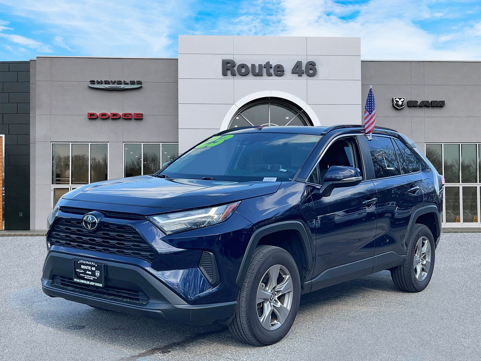 Used 2023 Toyota RAV4 XLE with VIN 2T3P1RFV9PW370601 for sale in Little Falls, NJ