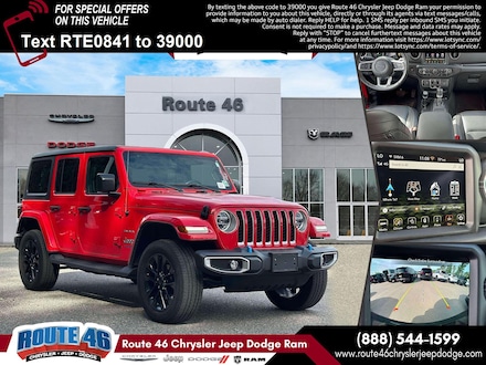 2022 Jeep Wrangler 4xe Unlimited Sahara 4x4 Sport Utility