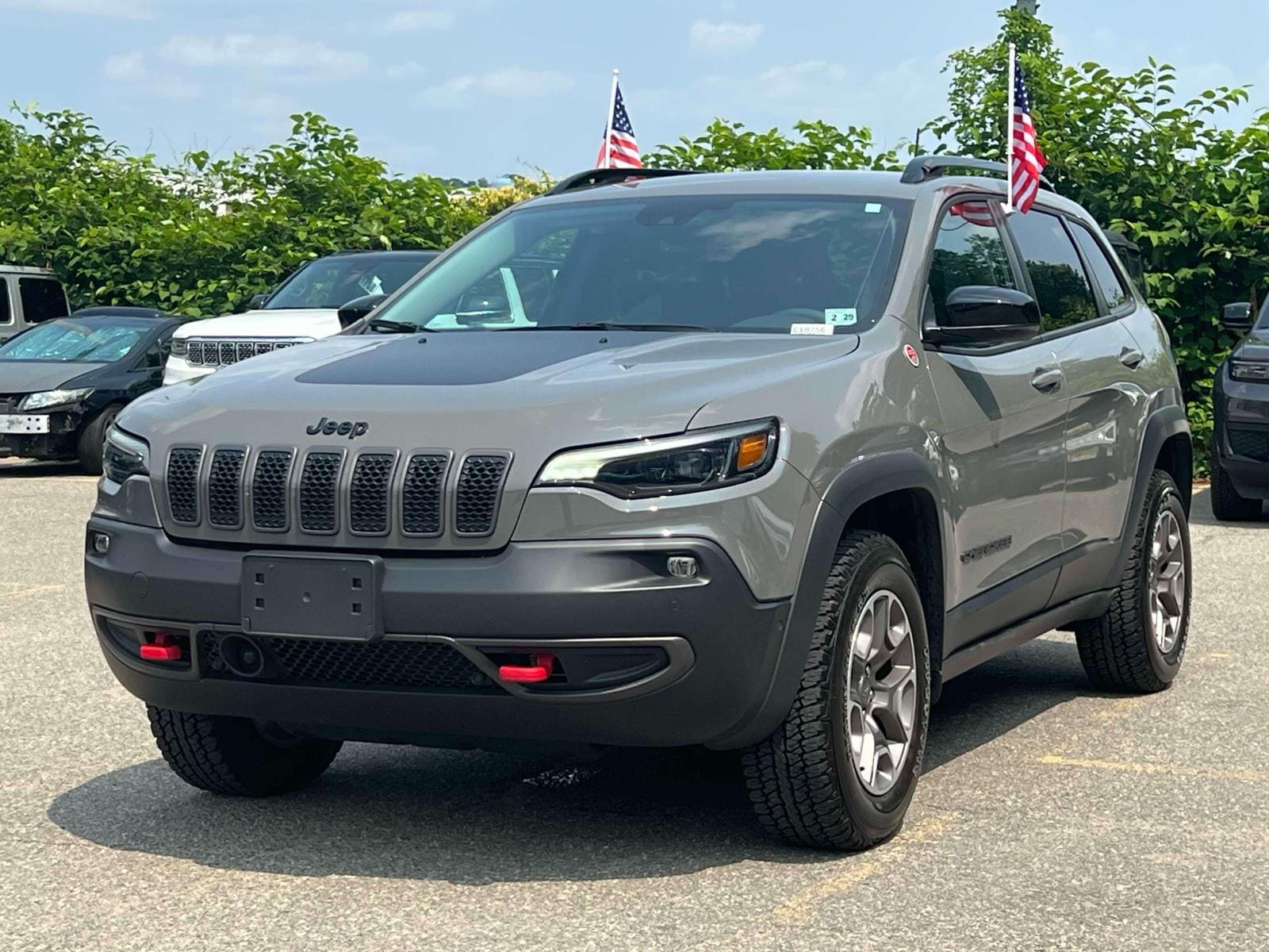 Used 2023 Jeep Cherokee Trailhawk with VIN 1C4PJMBN4PD106496 for sale in Little Falls, NJ