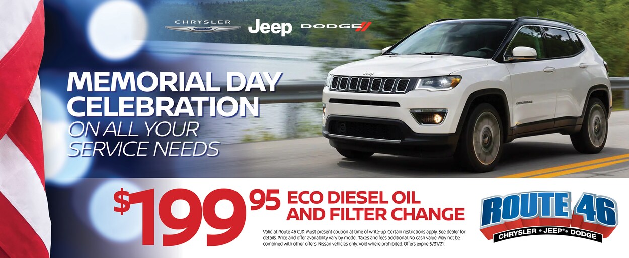 Route 46 Chrysler Dodge Jeep Ram Car Dealer in Little Falls, NJ