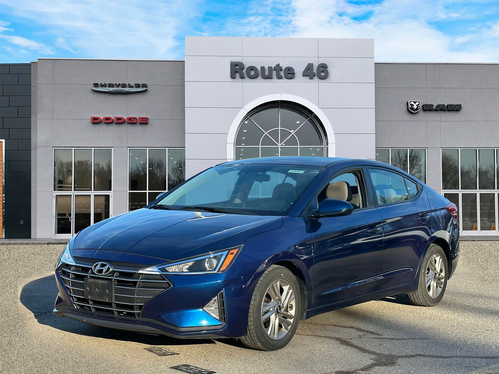 Used 2020 Hyundai Elantra SEL with VIN 5NPD84LF7LH512783 for sale in Little Falls, NJ