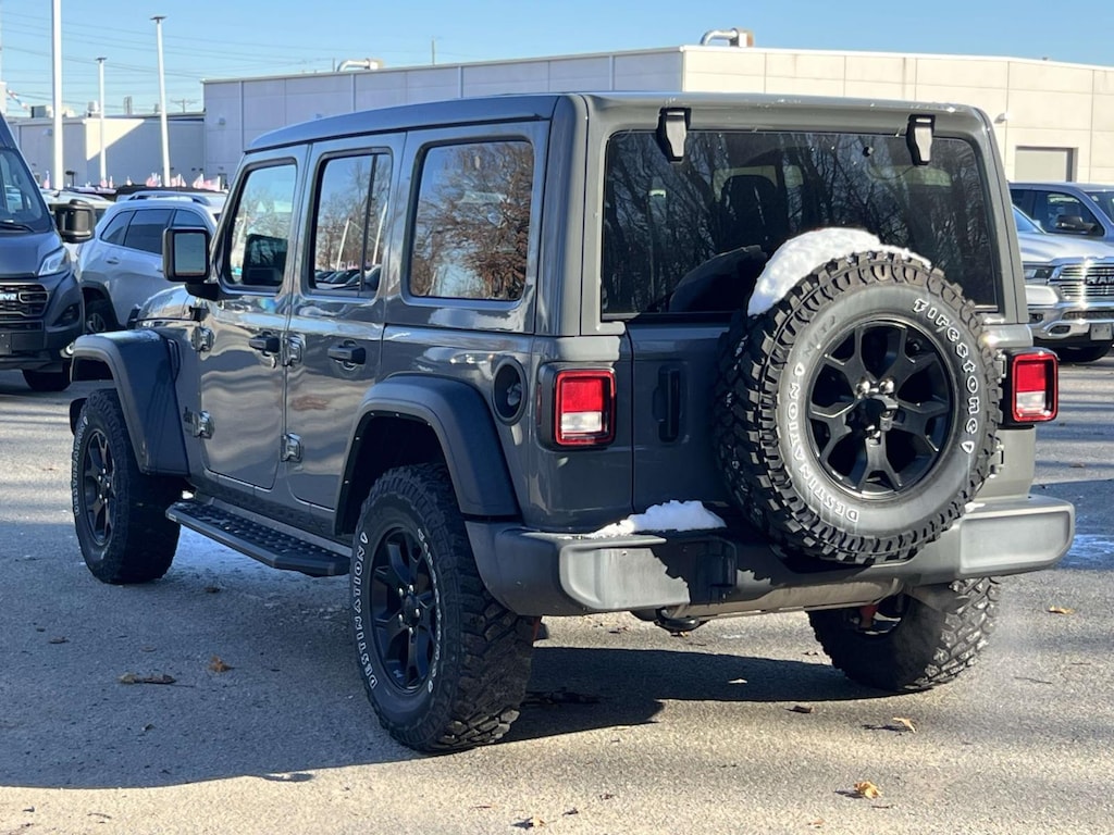 Used 2022 Jeep Wrangler Unlimited Willys 4x4 Sport Utility