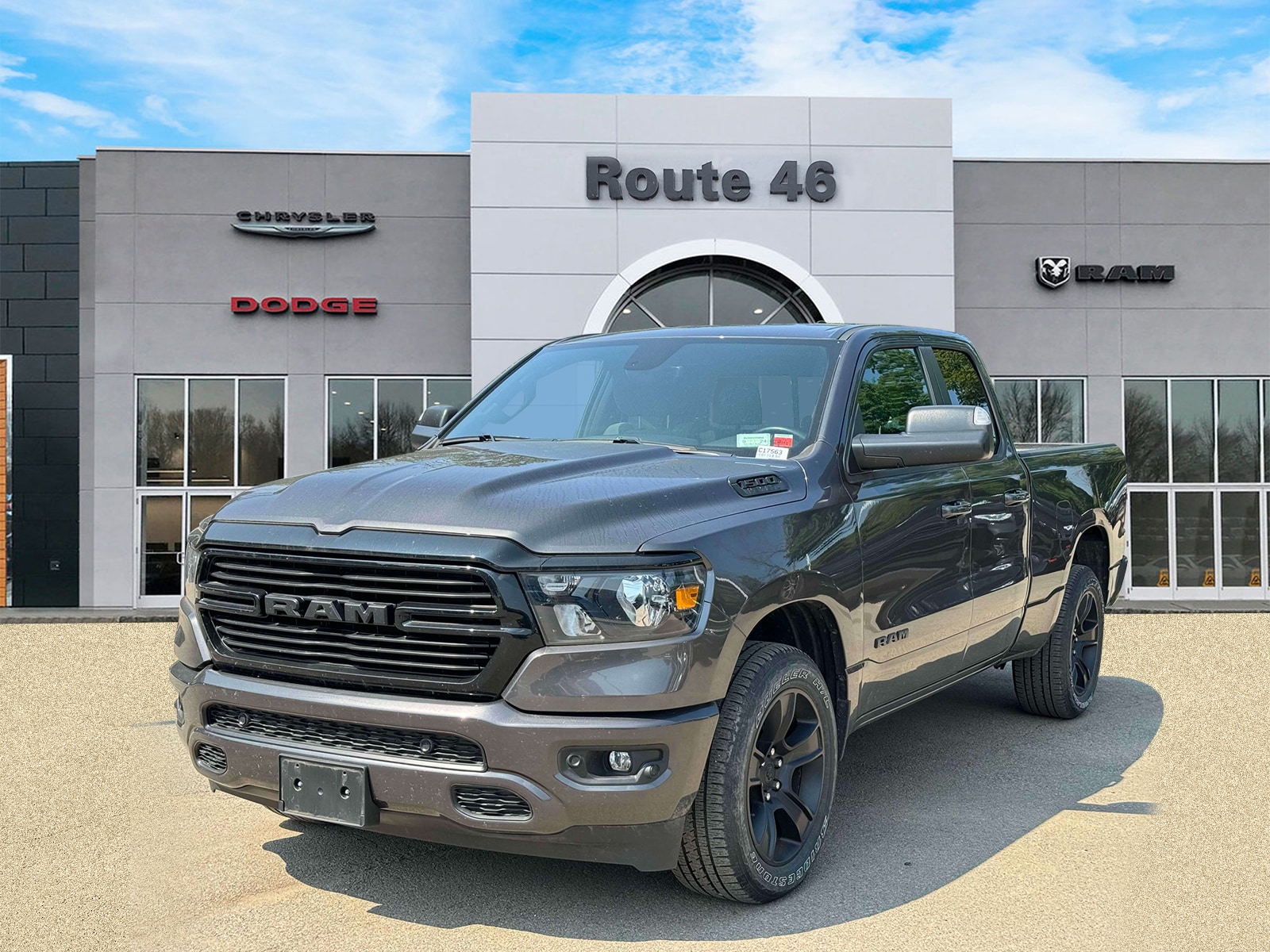 Used 2021 RAM Ram 1500 Pickup Big Horn/Lone Star with VIN 1C6SRFBT3MN652877 for sale in Little Falls, NJ