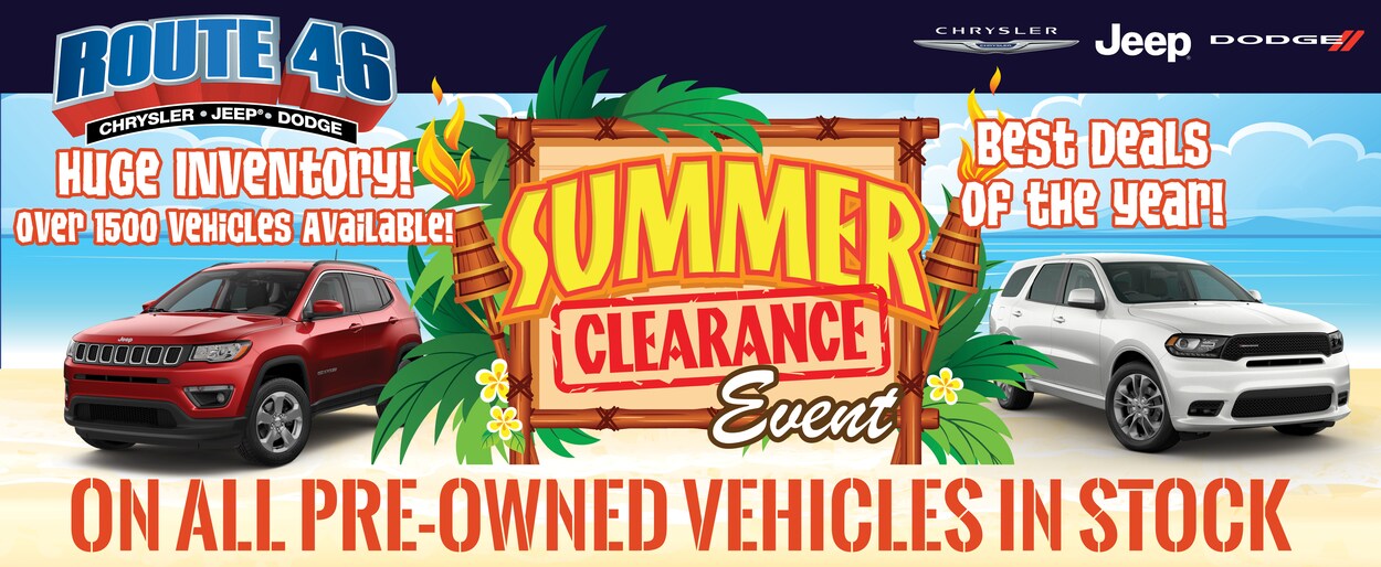 Route 46 Chrysler Dodge Jeep Ram Car Dealer in Little Falls, NJ